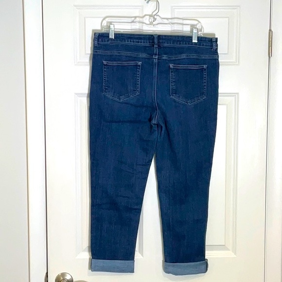 LOGO Straight Jean w/Rolled Cuff EUC - Picture 6 of 9